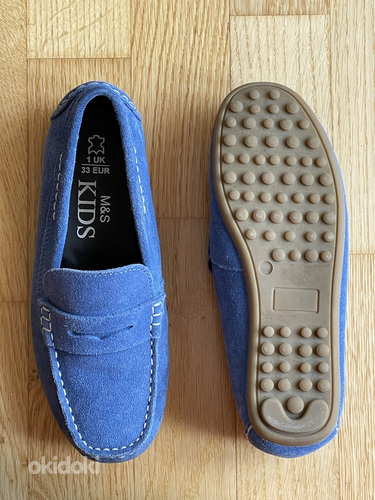 Кожаные туфли Mark & Spencer для мальчиков (фото #3)