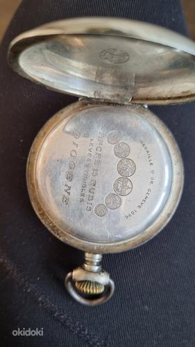 Царские серебряные часы с длинной цепочкой (фото #1)