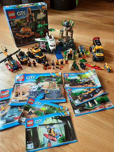 Lego city dzungli uurimislabor 60161 ja 60159