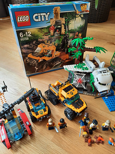 Lego city dzungli uurimislabor 60161 ja 60159 (2 foto / 4)