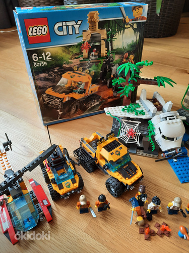 Лаборатория исследования джунглей LEGO City 60161 и 60159 (фото #2)