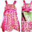 Чудное нарядное яркое 3D цветочное платье, 146-152, новое (фото #1)
