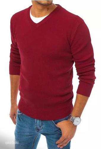 Tom Tailor meeste veinipunane 100% puuvilla džemper, XL, uus (foto #1)