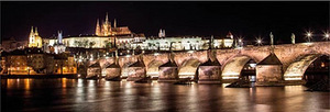 DINO PUZZLE PANORAMIC Karli sild Pragas,1000 tk, uus (2 foto / 5)