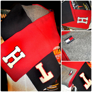 Tommy Hilfiger soe bordoo-sinine meeste sall, uus (7 foto / 7)