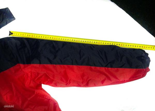 Punane-tumehalli meeste parka- talvejope kapuutsiga, XL, uus (foto #5)