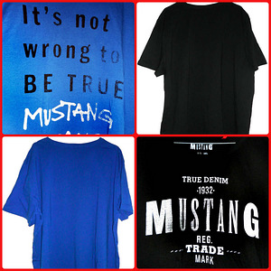 Mustang meeste lühikeste varrukatega t-särgid, s. 2XL-3XL (1 foto / 7)