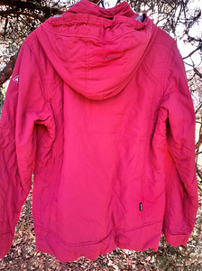 ICEPEAK korallroosa soe naiste jope kapuutsiga (44/XL-2XL) (8 foto / 10)