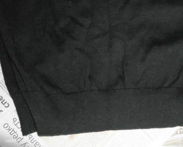 Мужской новый 100% хб черный джемпер (XL) (фото #7)