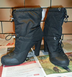 Guess stiilsed mustad saapad, 38 (2 foto / 10)