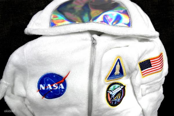 NASA astronaut fliisit uus kombee -jumpsuit-pidžama,11-12.a. (foto #2)