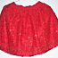 Lindex красная блестящая юбка (146/152 см) (фото #3)