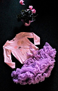 Armas komplekt -TuTu kohev seelik+ pluus (122/128) (2 foto / 8)