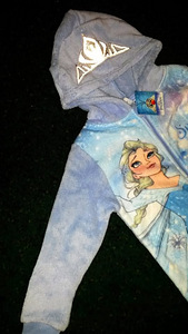 Disney Frozen pehme fliisi kombee, 98-104, uus (3 foto / 10)