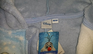 Disney Frozen pehme fliisi kombee, 98-104, uus (5 foto / 10)