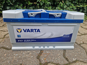 Новый аккумулятор Varta 12 В, 80 Ач, 740 А (2 фото из 2)