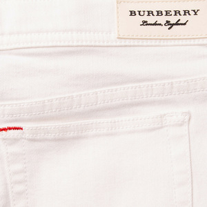 Burberry valged teksad, uued, XS/S (2 foto / 5)