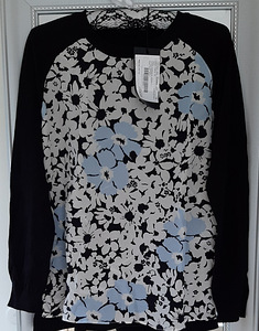 MaxMara siidist dzemper, uus, S/M (3 foto / 4)