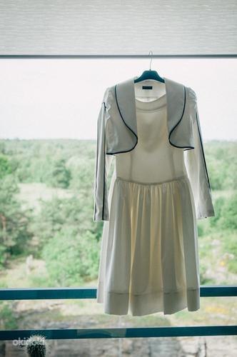 Короткое свадебное платье (фото #3)