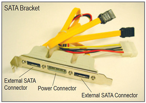 E-SATA Serial SATA external slot Kõvakettad - välised (3 foto / 4)