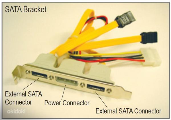 E-SATA Serial SATA external slot Kõvakettad - välised (foto #3)