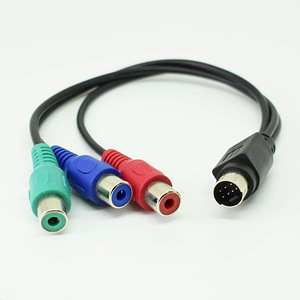 Graphics Card TV-Out(7 pin Mini DIN) to HDTV RCA Component (1 foto / 4)