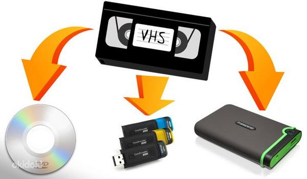 Video kodeerimine VHS,S-VHS,DV,Betcam SP/IMX/DIGITAL (foto #1)