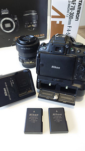 Nikon 5100, 70-300мм, 18-55мм, аккум (4 фото из 5)
