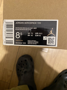 Кроссовки Nike Jordan Aerospace 720, размер 42