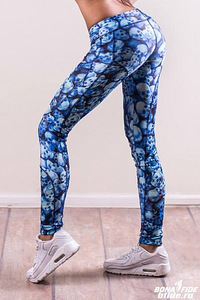 Oy vsyo-Leggins (Neon Sculls) (2 foto no 3)
