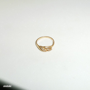 Золотое кольцо c бриллиантами 585 проба (№L184)