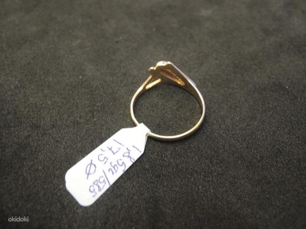 Золотое кольцо 585 проба (№L602) (фото #3)