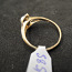 Золотое кольцо 585 пробы c бриллиантами (№L642) (фото #2)