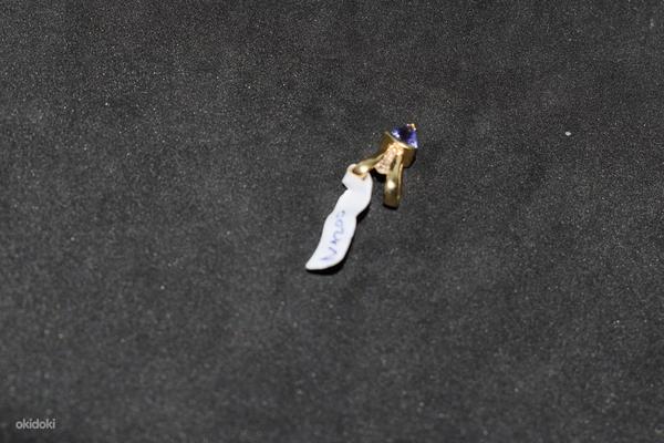Золотой кулон с бриллиантами 585 проба (№1200) (фото #4)