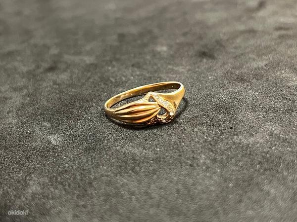 Золотое кольцо 585 проба (№K79) (фото #4)