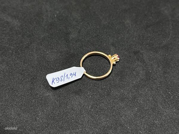 Золотое кольцо 585 проба (№K98) (фото #2)