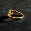 Kuld sõrmus teemantidega 585 proov (№K220) (foto #4)