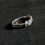 Золотое кольцо с бриллиантом 585 проба (№K223) (фото #1)