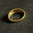 Золотое кольцо с бриллиантом 750 проба (№K228) (фото #4)