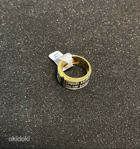 Kuld sõrmus teemandiga 585 proov (№K305) (foto #1)