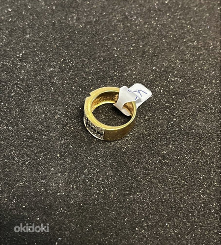 Kuld sõrmus teemandiga 585 proov (№K305) (foto #2)