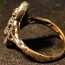 Золотое кольцо с бриллиантом 750 проба (№L841) (фото #5)