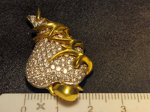 Kuld Ripats teemantidega 750 proov (№L847) (9 foto / 10)