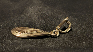 Kuld ripats 583 proov (№L872) (5 foto / 7)