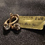 Золотые серьги с бриллиантом 585 проба (№L875) (фото #1)