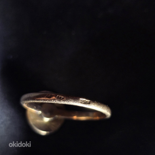 Золотое кольцо 583 проба (№L884) (фото #5)