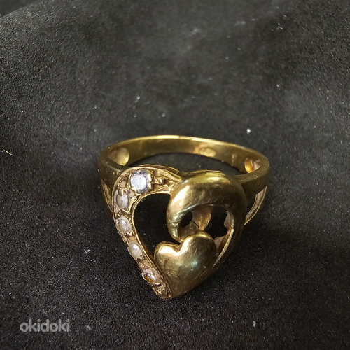 Kuld sõrmus 585 proov (№L891) (foto #1)