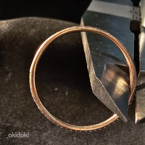 Золотое кольцо с бриллиантами 585 проба (№L916) (фото #5)