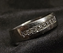Золотое кольцо с бриллиантами 500 проба (№L917)