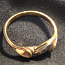 Золотое кольцо с бриллиантами 750проба (№L928) (фото #3)